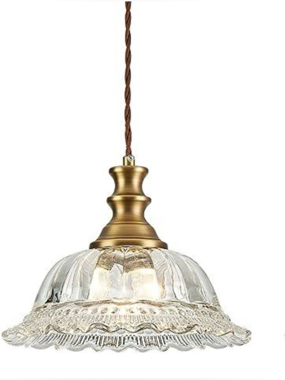 Glass Pendant Light